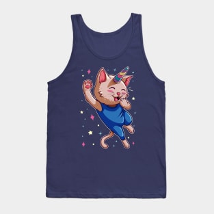 Meowgical Cat Unicorn v3 Tank Top